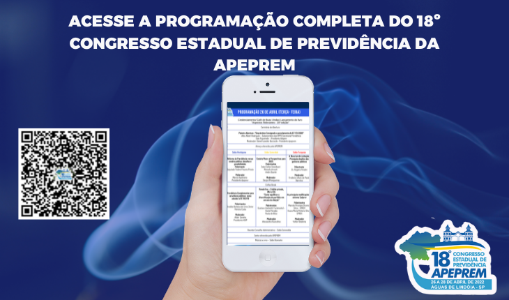 Já conferiu a programação completa do 18º Congresso Estadual de Previdência da Apeprem?